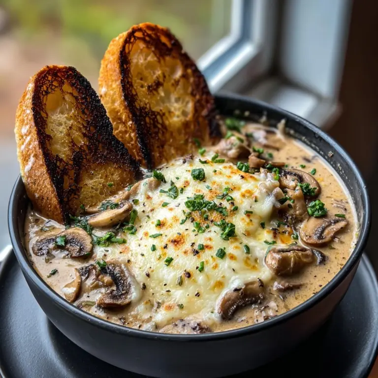 Creamy Mushroom Soup Recipe
