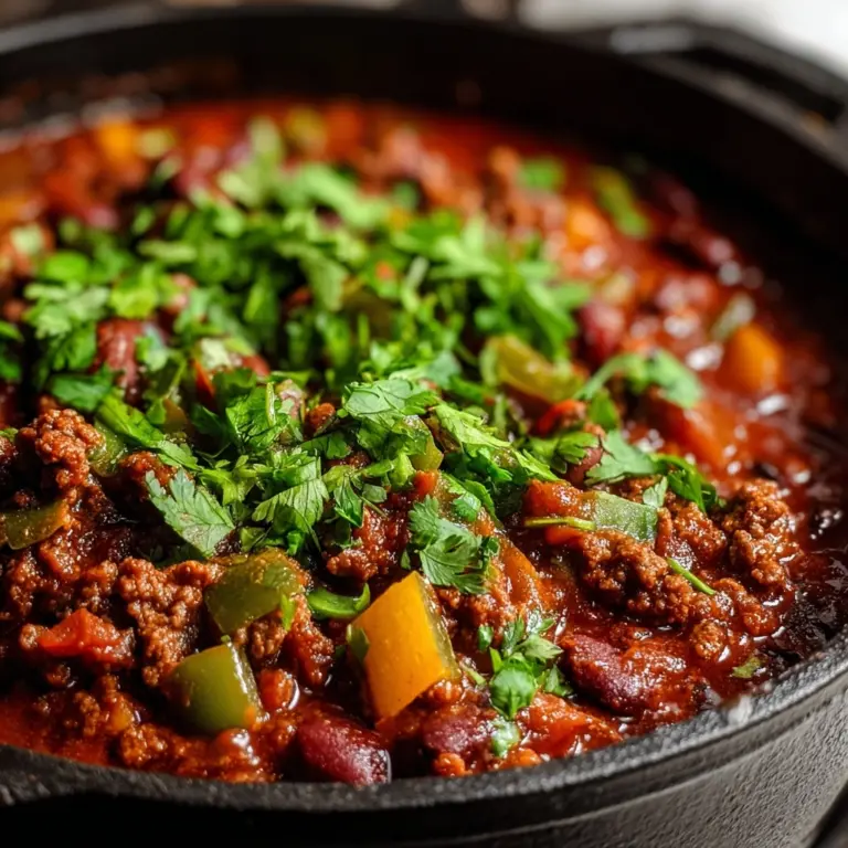 Best Ground Beef Stovetop Chili Recipe