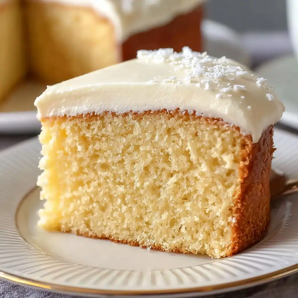 Moist Homemade Vanilla Cake Recipe - Recipe Image