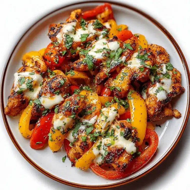 Cajun Chicken with Bell Peppers Recipe