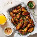 Hot Honey Florida Orange Juice Chicken Wings Recipe