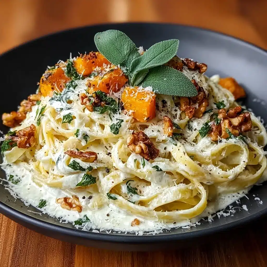Savory Butternut Squash & Sage Pasta Recipe - Recipe Image