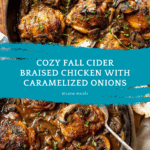 Cider Braised Chicken with Caramelized Onions Recipe