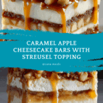 Caramel Apple Cheesecake Bars Recipe