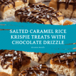 Salted Caramel Rice Krispie Treats Recipe