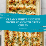 White Chicken Enchiladas Recipe