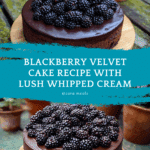 Blackberry Velvet Gothic Cake: A Dark, Lush Dessert Dream Recipe