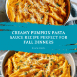 Easy Pumpkin Pasta Sauce Recipe