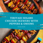 Teriyaki Sesame Grilled Chicken Skewers Recipe