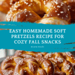 Easy Homemade Soft Pretzels Recipe