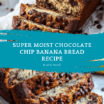 Super Moist Chocolate Chip Banana Bread Recipe