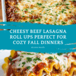 Lasagna Roll Ups Recipe