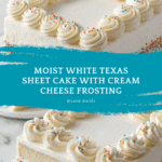 White Texas Sheet Cake Recipe