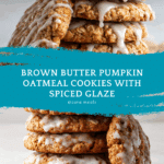 Brown Butter Pumpkin Oatmeal Cookies Recipe
