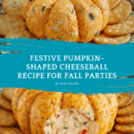Pumpkin-Shaped Cheeseball Recipe