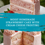Homemade Strawberry Cake Recipe