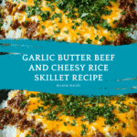 Rice Skillet with Cheddar Parmesan Sauce Recipe