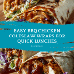 BBQ Chicken Coleslaw Wraps: A Flavorful Easy Recipe! Recipe