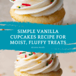 Simple Vanilla Cupcakes Recipe