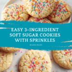 3 Ingredient Soft Sugar Cookies Recipe