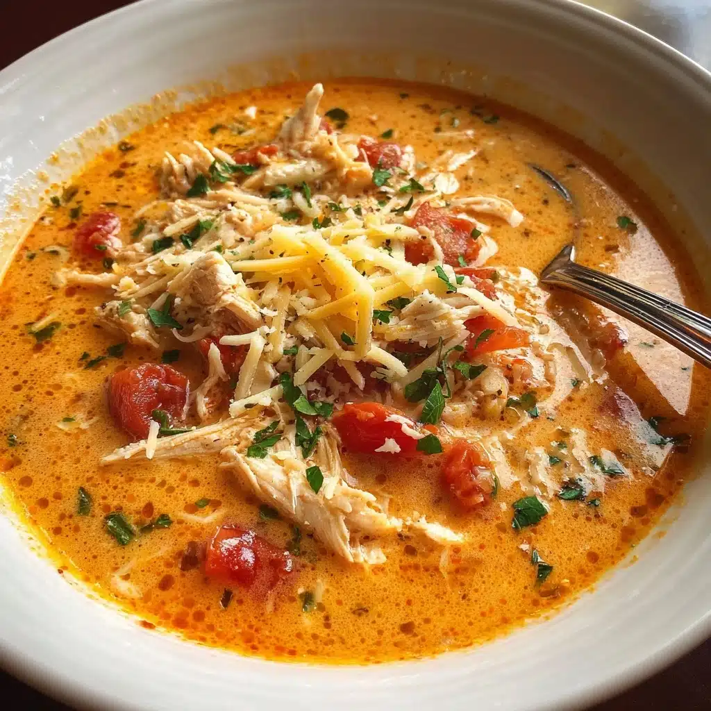 Crock Pot Creamy Chicken Parmesan Soup Recipe - Recipe Image
