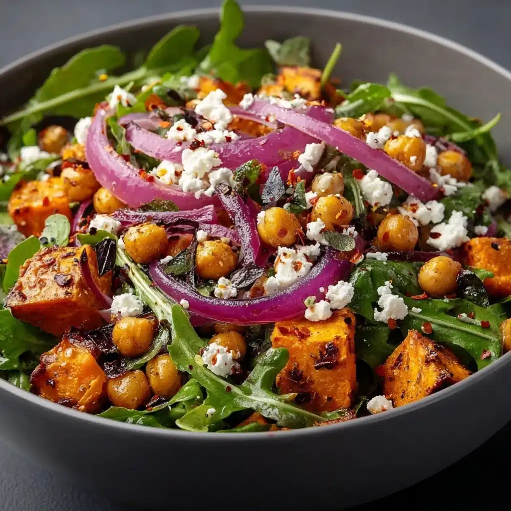 Sweet Potato and Chickpea Salad with Feta and Herbs Recipe - Recipe Image