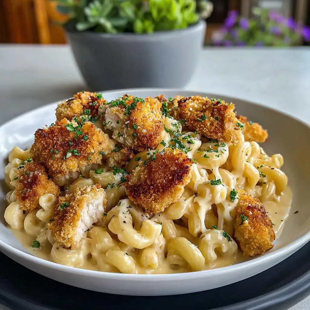 Creamy Chicken Mac and Cheese Recipe - Recipe Image