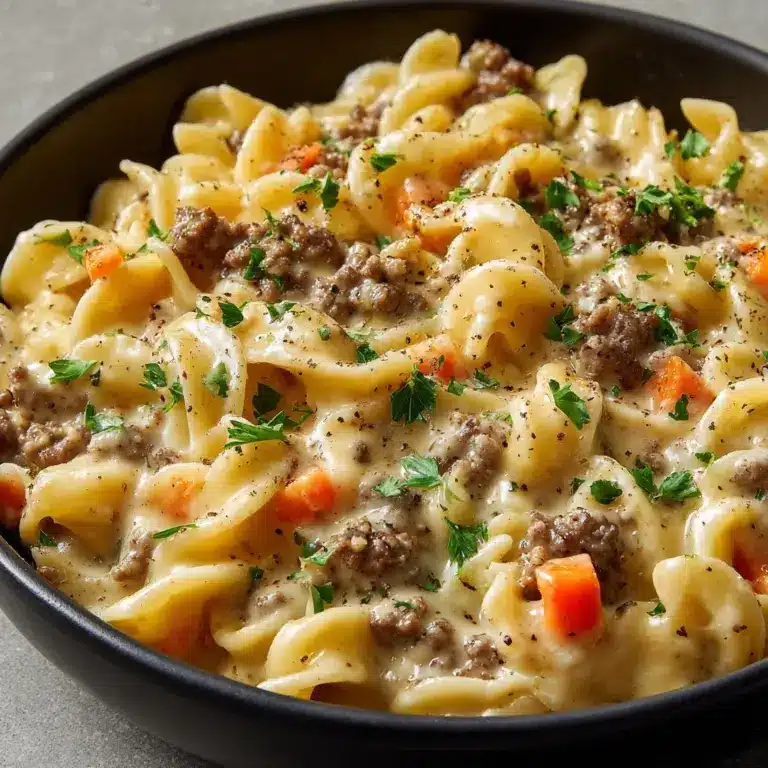 The Best Crockpot Garlic Parmesan Chicken Pasta Recipe
