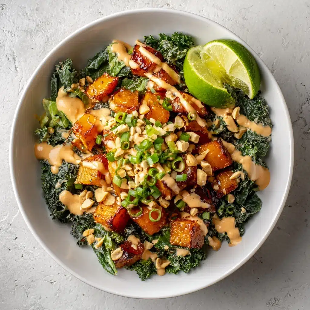 Thai Peanut Sweet Potato Buddha Bowl Recipe - Recipe Image