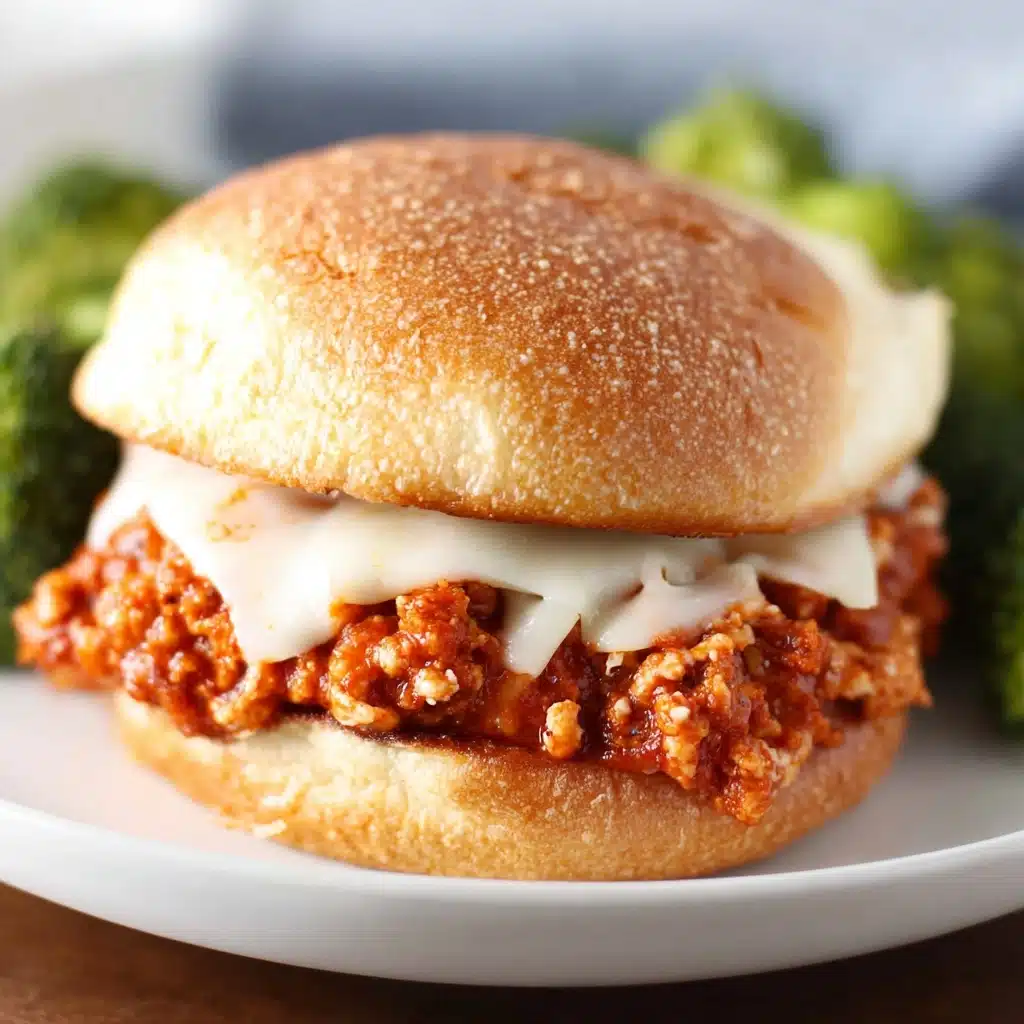 Chicken Parmesan Sloppy Joes Recipe - Recipe Image