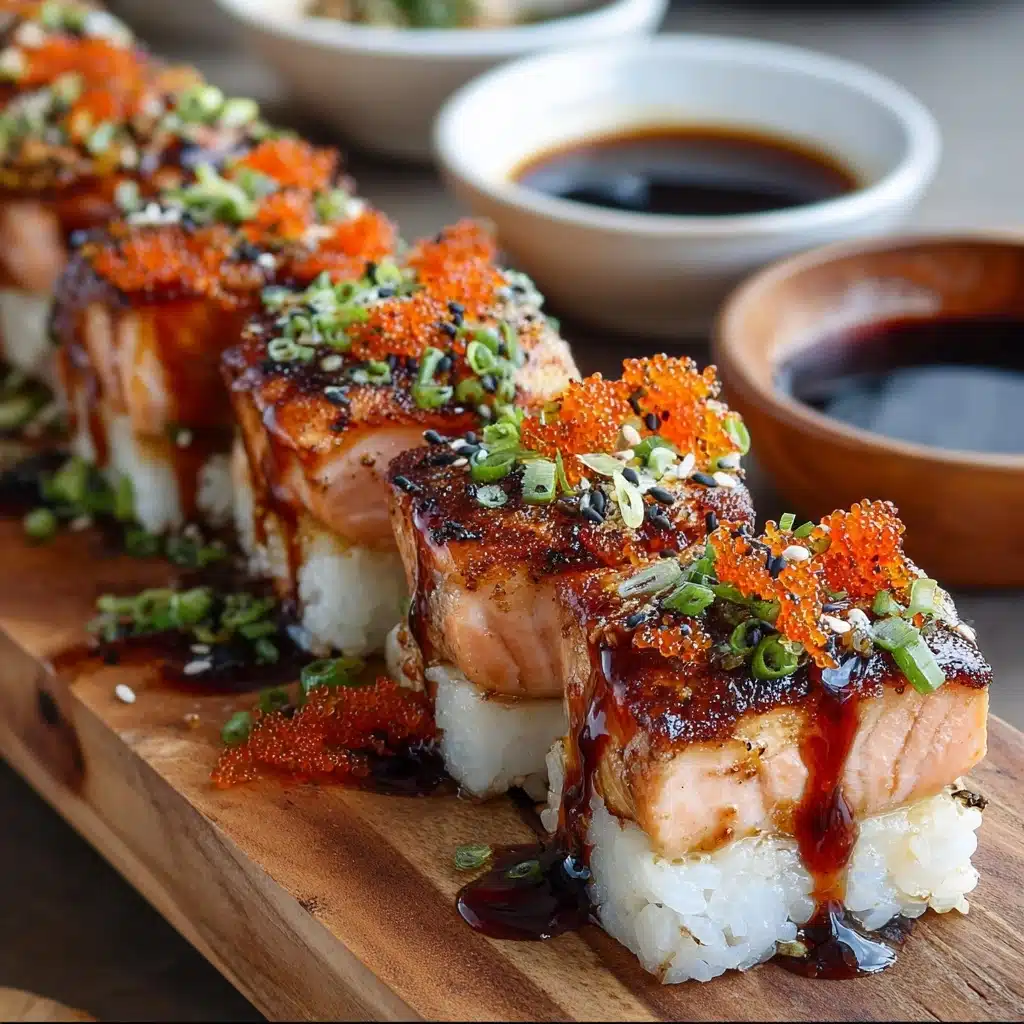 Spicy Salmon Sushi Bake Recipe - Recipe Image