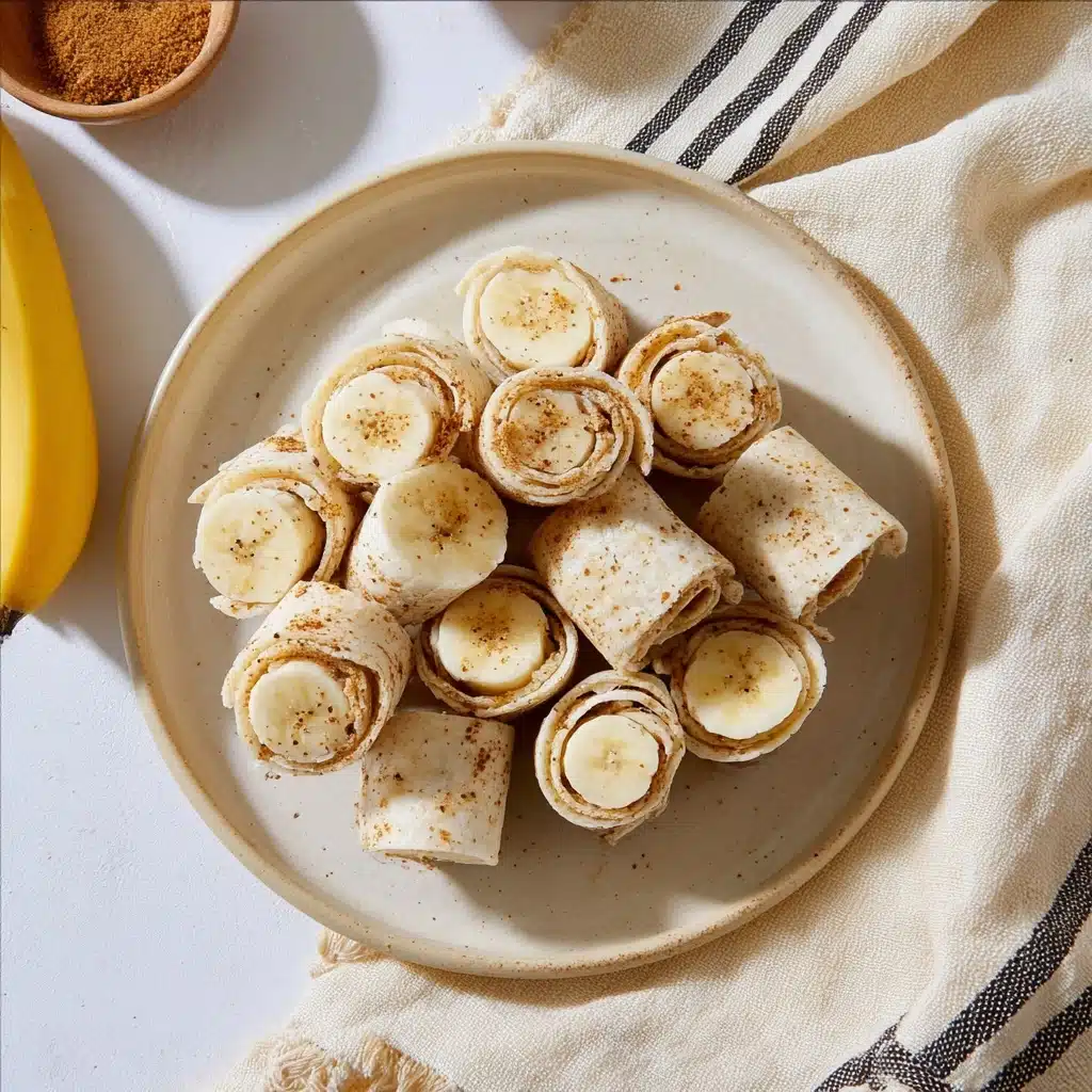 High-Protein Peanut Butter Banana Roll Ups Recipe - Recipe Image