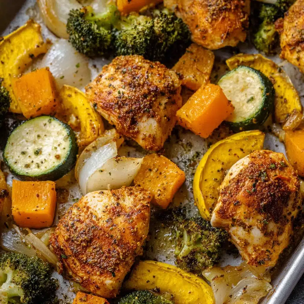 Sheet Pan Chicken and Veggies Recipe