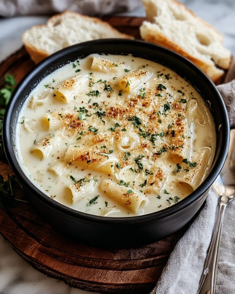 Creamy White Lasagna Soup – A Cozy, Cheesy Twist on the Classic Recipe