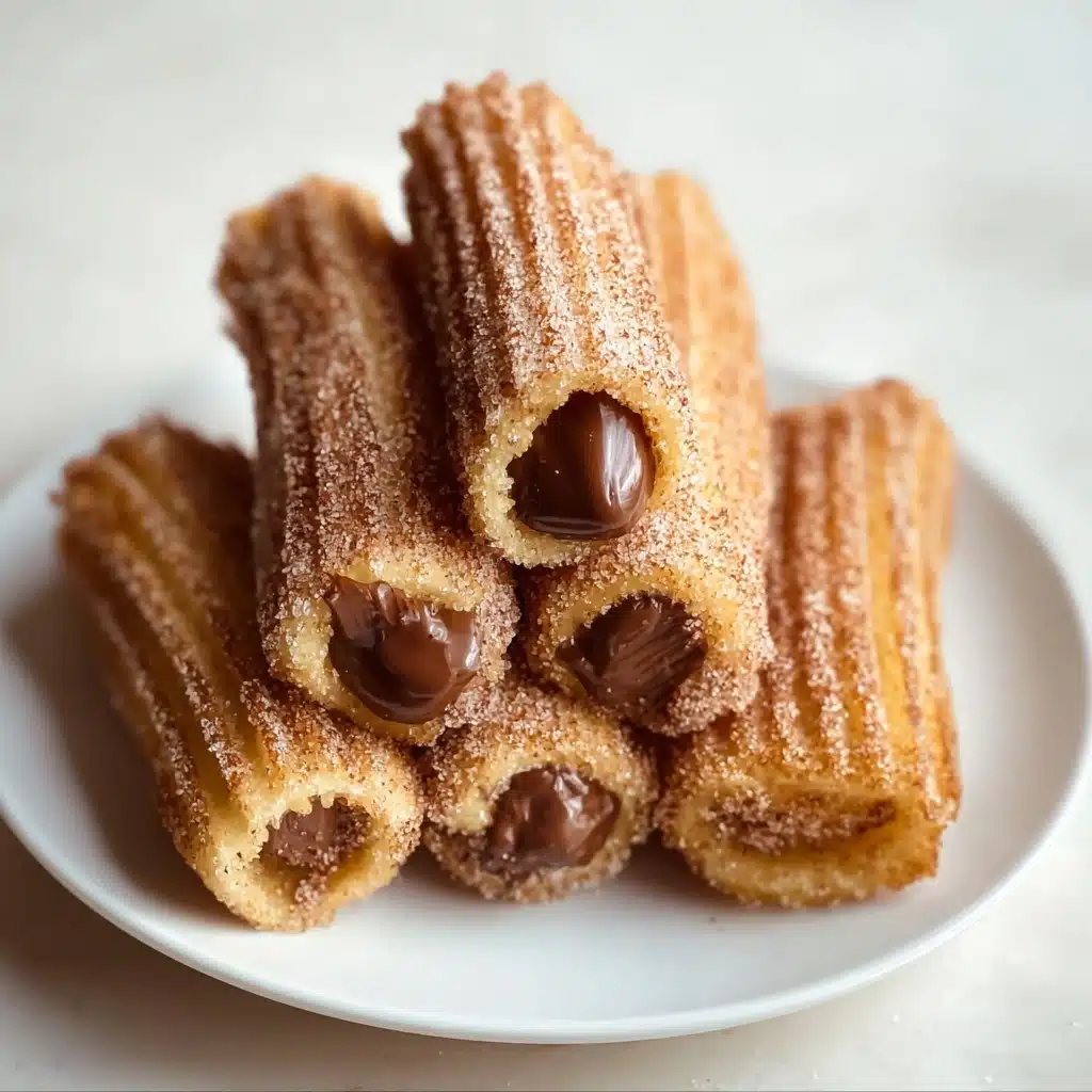 Nutty Churro Bites with Nutella for Easy At-Home Indulgence Recipe - Recipe Image