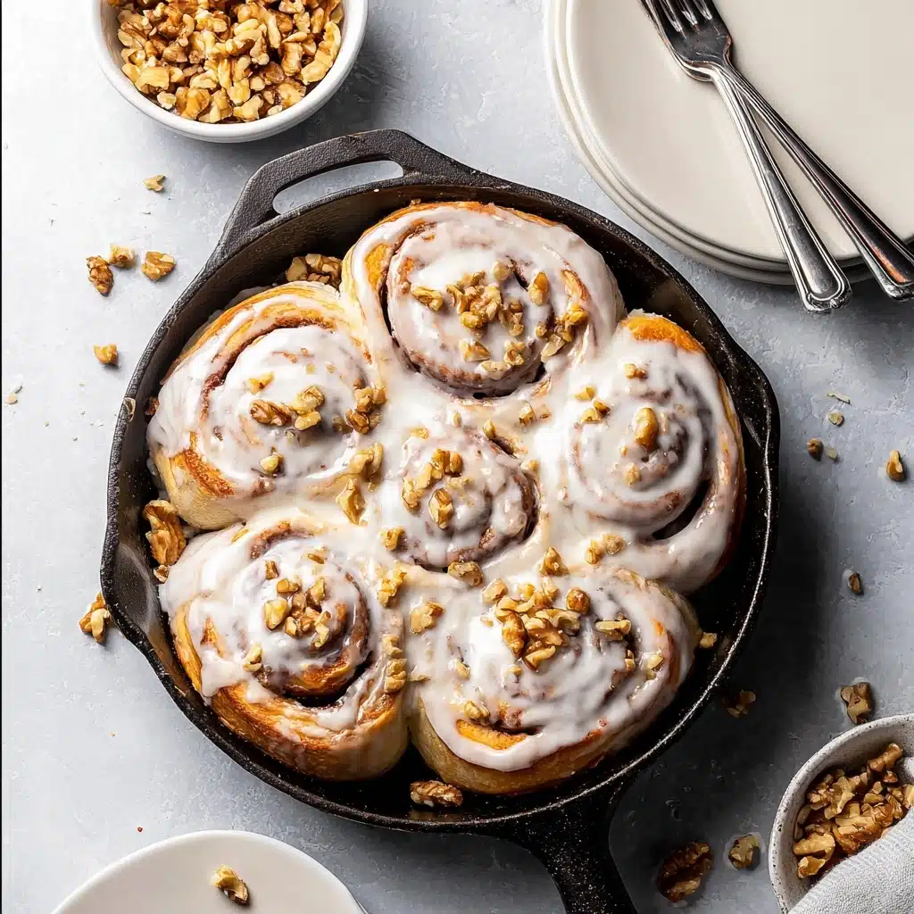 Soft & Fluffy Carrot Cake Cinnamon Rolls Recipe - Recipe Image