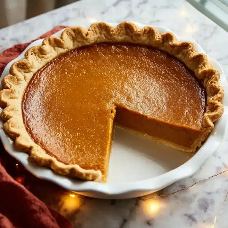 Pumpkin Pie Recipe