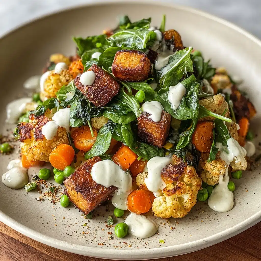 Anti-Inflammatory Glow Bowl with Tahini Yogurt Recipe - Recipe Image