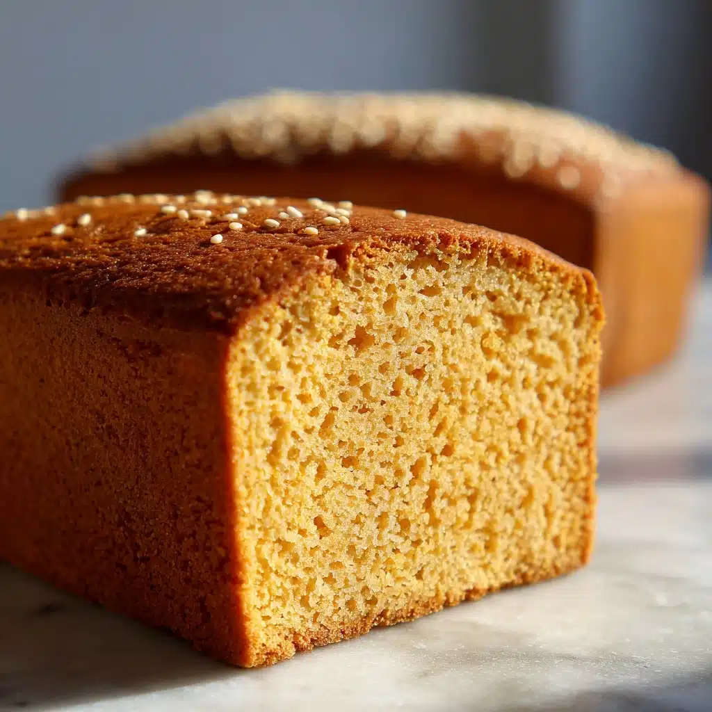 FLOURLESS PROTEIN BREAD sans gluten Recipe - Recipe Image