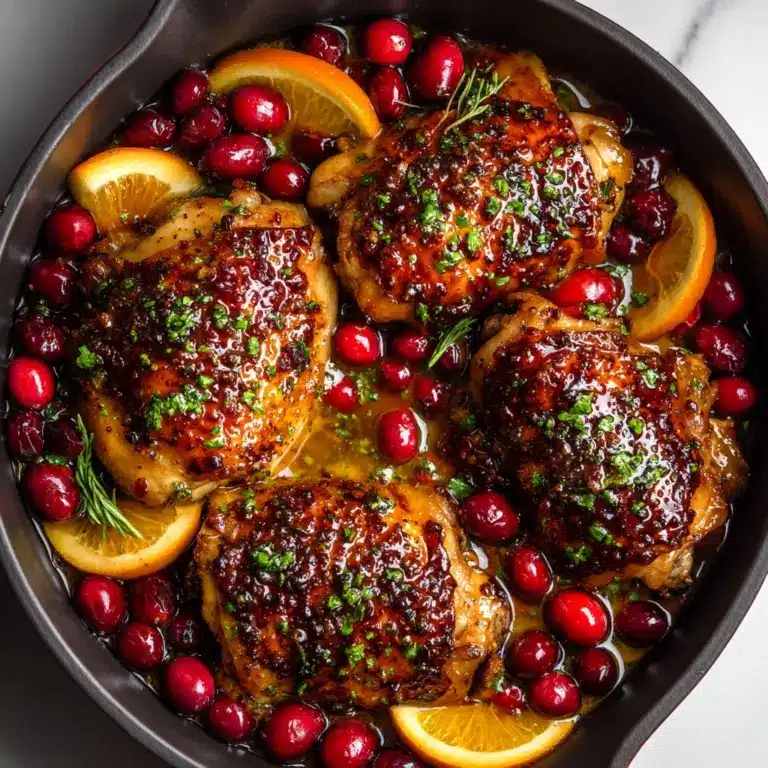 Cranberry Orange Chicken Recipe