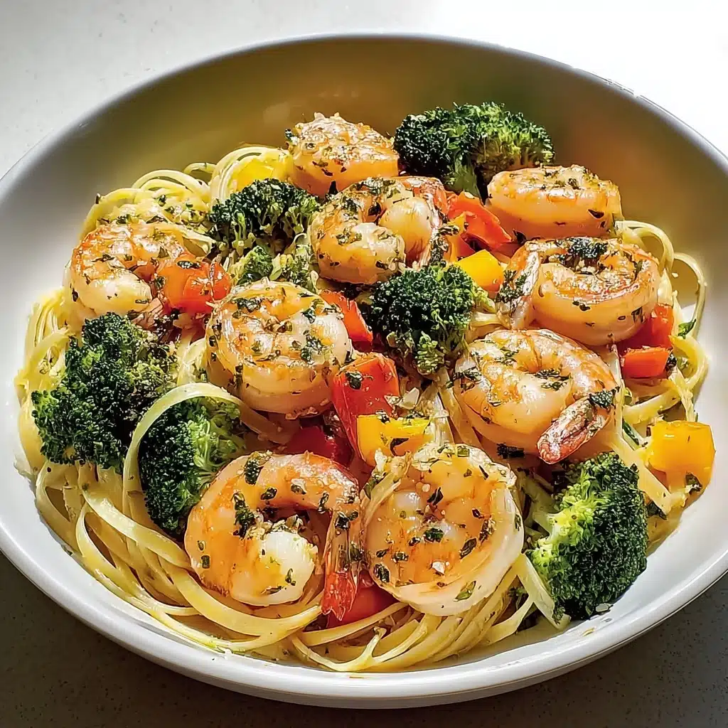 Jamaican Shrimp Pasta: A Creamy Delight Recipe - Recipe Image