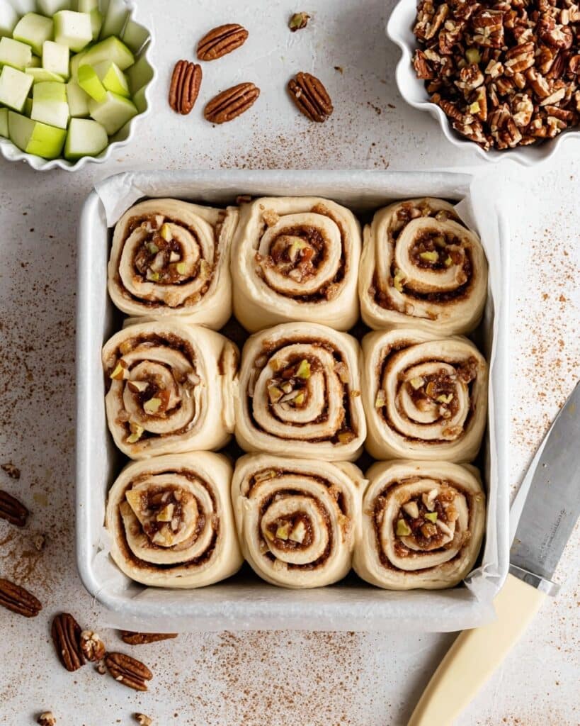 Soft-Baked Apple Cinnamon Rolls Recipe