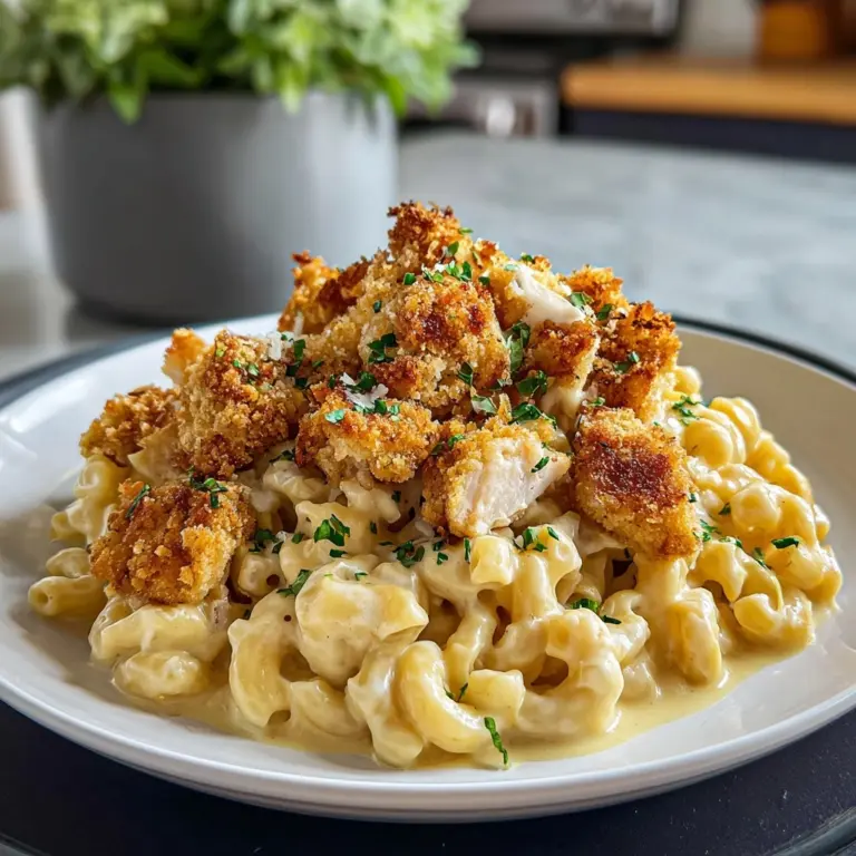 Creamy Chicken Mac and Cheese Recipe