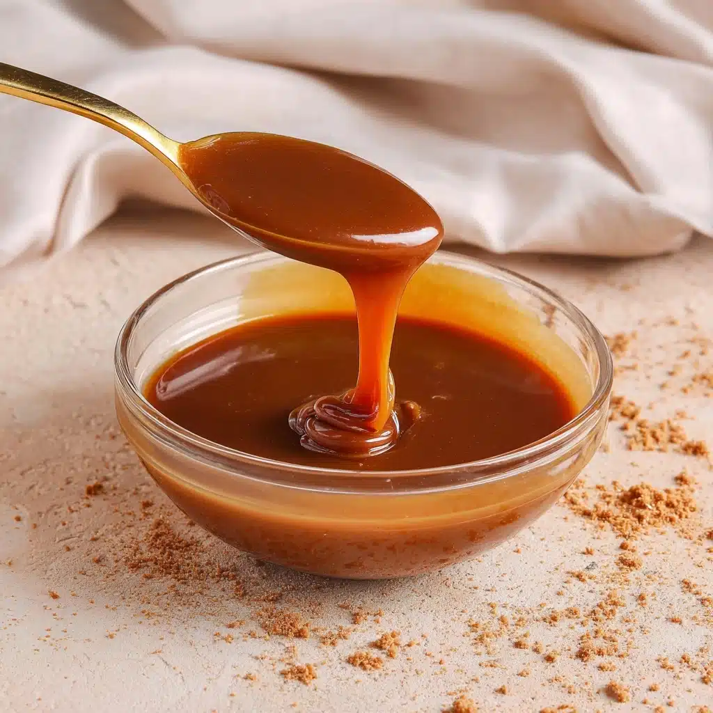 FOOLPROOF HOMEMADE SALTED CARAMEL SAUCE RECIPE - Recipe Image