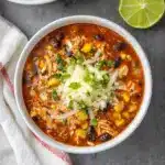 Easy Chicken Taco Soup Recipe