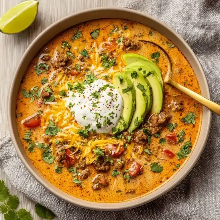 Keto Taco Soup Recipe