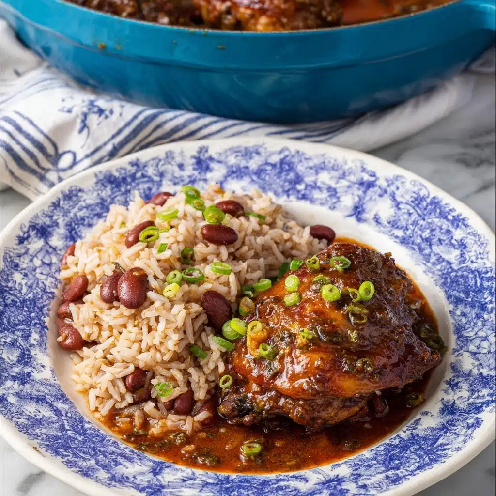 Jamaican Brown Stew Chicken Recipe - Recipe Image