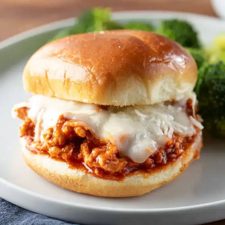 Chicken Parmesan Sloppy Joes Recipe
