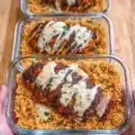 High Protein Creamy Cajun Chicken & Rice Recipe