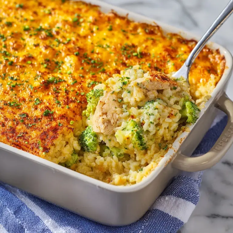 Chicken Broccoli Rice Casserole Recipe